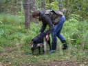 Fiona qualified in the field at the age of 14 months
